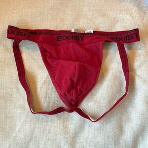 Men’s L red 2 XIST jockstrap
